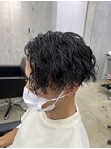 メンズパーマツイストスパイラルパーマ