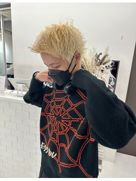 アディション 渋谷(ADITION) 【ADITION渋谷】いさなダブルカラー　ブロンド