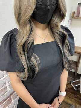 ルフレ 新宿本店1st(Reflet) お客様カタログ＃新宿髪質改善ブリーチハイトーンエクステ韓国