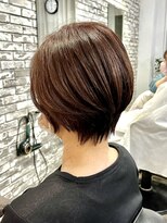 クロト(Clotho) ショートカッ/ト髪質改善縮毛矯正白髪ぼかしレイヤーカラーボブ