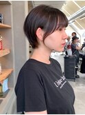 ◇丸みコンパクトショート ヘアドネーション　前髪カット 表参道