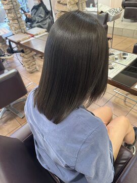 リー 甲子園(Lee) 艶髪オリーブアッシュ