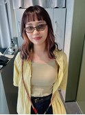 インナーカラー ピンクカラー 外はねボブ イメチェン
