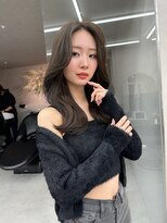 ロンド マーレ 天神大名店(Lond mare)&nbsp;韓国くびれヘア/ふんわりカール/韓国ヘア/ショコラアッシュ