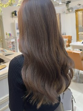 アプリ バイ リアン 浦和(appri by Rien) ペールベージュ/セクションカラー/モテ髪カタログ[浦和/浦和駅]