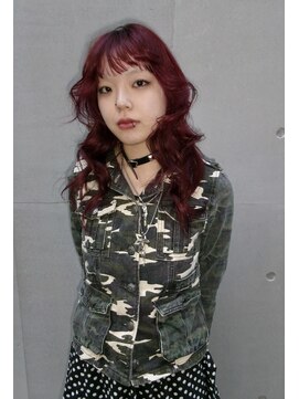 ゼスト ジグ(ZEST ZIGU) レイヤーカット　レッドカラー　吉祥寺　AN★