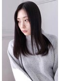 潤い溢れる!地下風髪質改善ストレート