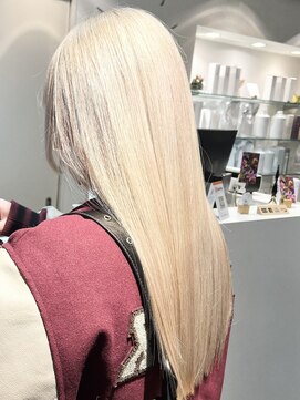 ダブル アンダーバー サロン(W_SALON) 【W_SALON 河原町】ミルクティベージュ/ホワイトベージュ