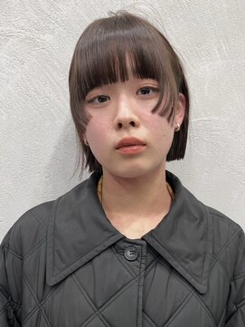 ウェイビーズ(WAVY'S) xカット/イメチェン/ホワイトブロンド/外ハネボブ/美髪/