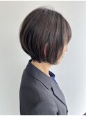 透明感グレージュ