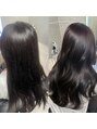 アンジェリカラボ 梅田店(ANGELICA LABO) 髪質改善と艶カラーで髪を綺麗にするとこんなにツヤ出ます！