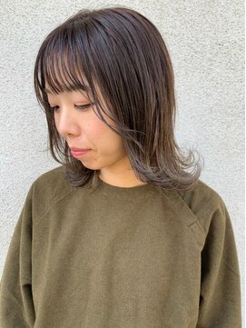 ソヨン 静岡店(SOYON) 外ハネカール×おしゃ毛先ハイトーン