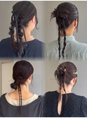 タイトヘアアレンジ