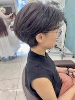 アッシュ 下北沢店(Ash) くせ毛さんでも大人かわいい前髪かきあげショート