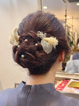 エトワール(etoile)の写真/【天白区】特別な日に普段と違う大人可愛いスタイルへ♪女性なら外せないヘアアレンジで周りの注目の的に☆