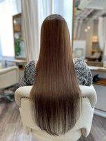 ウミネコ 表参道店(Umineko)&nbsp;赤みを抑えてツヤ髪に！オリーブベージュカラー