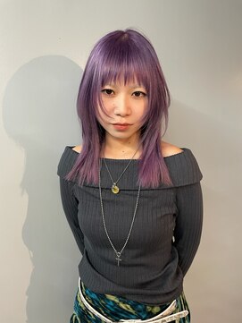 コードプラスリム(CODE+LIM) パープルカラー／ペールカラー／レイヤーカット