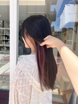 アヤラ オーガニックアンドスパ 東船橋店(AYALA) 【江添茉友】インナーカラー/ピンク/ブラック