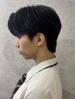 ミレバイジェニー (mirae by geny)&nbsp;ダウンカット　リバースセンターパート　ニュアンスパーマs