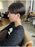 【マッシュショート×刈り上げstyle】刈り上げマッシュ　30代