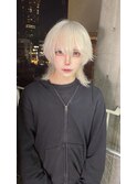 ウルフカット/ハイトーン/ミディアムウルフ/ハッシュカット