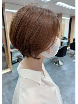 ステップ(STEP) 【姫路STEP】大人可愛い絶壁解消ショート*オーガニックカラー