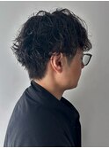メンズパーマ/ショート/ランダム