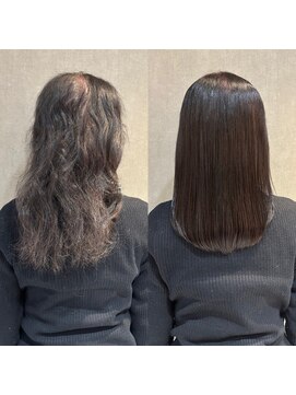 ディアーズ 徳島店(Dears) 改善6回以上/白髪染めのパサつき→艶髪