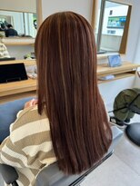 クラップス オル 金沢八景(CLAPS Ore)&nbsp;追浜顔周りレイヤーカット顔周りカットブリーチなしダブルカラー