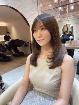 ロンド エスポワール 錦糸町(Lond espoir) 韓国顔周り/ハイレイヤーカット/ワンホンレイヤー/錦糸町
