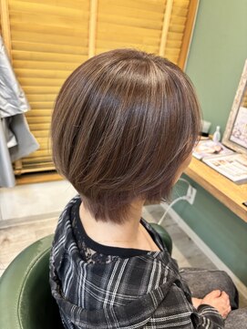 クロエバイラヴィズム 郡山さくら通り店(CLOE by LUVISM) ショートレイヤー(透明感カラー)