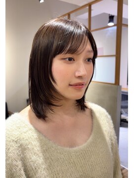 アカラ(acala) ニュアンスボブ【20代/30代/イルミナカラー/縮毛矯正/髪質改善】