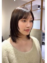 アカラ(acala) ニュアンスボブ【20代/30代/イルミナカラー/縮毛矯正/髪質改善】