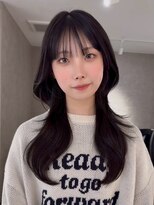 エトワ 中央店(etoi)&nbsp;大分韓国かき上げレイヤーカット大人レイヤー顔まわりレイヤー