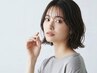 ☆リピート希望９４％　低刺激でしみない泥パックカラー＋カット　￥15900⇒