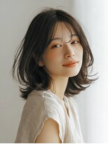 コトンアトリエ 人形町(COTON atelier)&nbsp;ダークパープル/ナチュラルショート/ミルクブラウン/夏/人形町