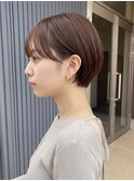 20代30代40代◎大人可愛い丸みショートボブ顔周り小顔ピンク