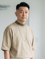 エムエイチバーバー 肥後橋(MH THE BARBER)&nbsp;アップバングショート【肥後橋駅・西梅田・本町】