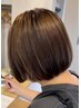 カット＋リタッチ(根元3cmまで)＋IRONOWAトリートメント(アイロン仕上げ)