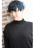 【butter福本唯花】ブルーブラック×マニッシュショート