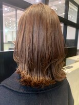 アイティー バイ アルバム 中野店(IT by ALBUM) ナチュラルベージュ_ウェーブパーマフォギーベージュ_ba279763