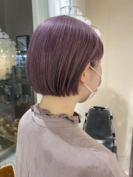 フィグバイアルテフィーチェ(fig by artefice) ピンクラベンダーカラー