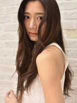 ラルマミット(lalma mit)&nbsp;【大人かわいい】韓国風ロング【フェザーバング】