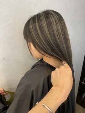 レガシーヘアーデザイン(Legacy hair design) 地毛ハイライト・大人ハイライト