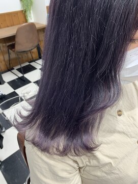 ヘアーデザインサロン スワッグ(Hair design salon SWAG) ブルーバイオレット