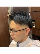 ヒロギンザ 銀座一丁目店(HIRO GINZA)&nbsp;ツーブロックフェードスタイル