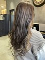 ルーヴル トータルビューティサロン 八木店(LOUVRE Total Beauty Salon)&nbsp;グレージュ★インナーカラー【八木/大和八木/八木駅/髪質改善】