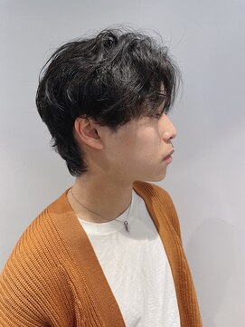 カンゴール サロン トウキョウ セントラル 原宿(KANGOL SALON TOKYO CENTRAL) BTS テテヘア ショートウルフパーマ