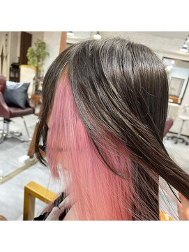 アヤメ(ayame) 【ayame大泉学園】インナーカラー_シアーピンク8