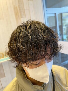 ラグーン(LAGOON) メンズ/マッシュ/パーマ/波巻きパーマ/メンズパーマ